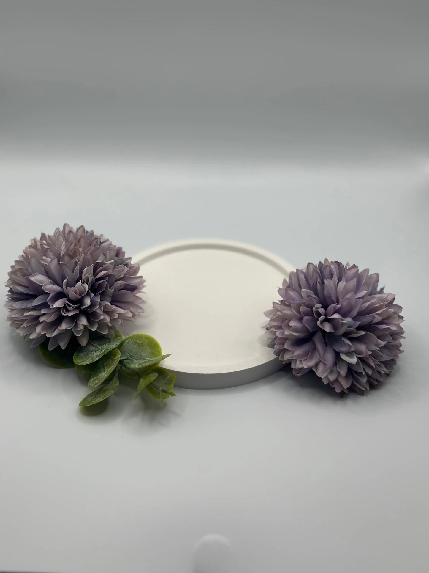 rundes Dekotablett Ø 10,8 cm aus Keracraft Herzberg Crafts