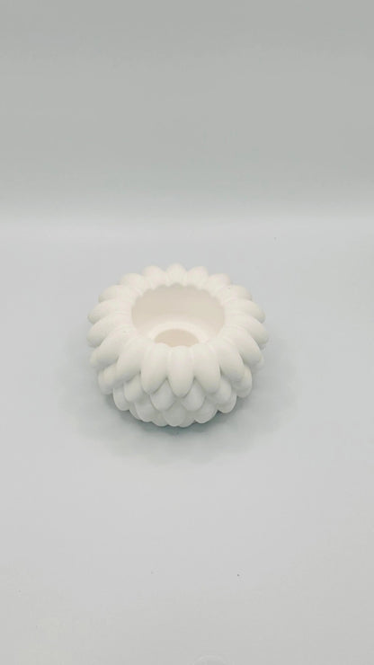 Keracraft Teelichhalter in Blütenform Herzberg Crafts 