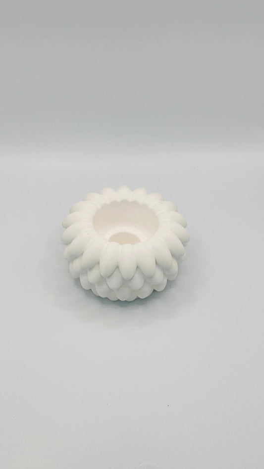 Keracraft Teelichhalter in Blütenform Herzberg Crafts 