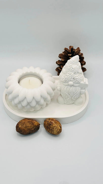 Keracraft Teelichhalter in Blütenform Herzberg Crafts